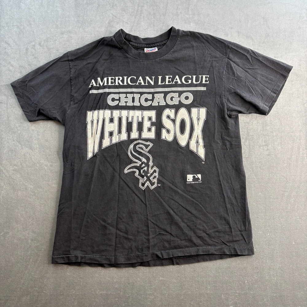 Vintage Chicago White Sox T Shirt American League MLB Made In USA Men's Large